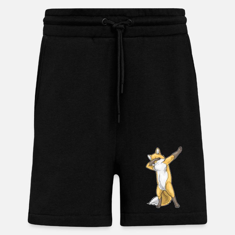 Fox Hip Hop Dance - Shorts - made by SPREAD - SOLID BLACK