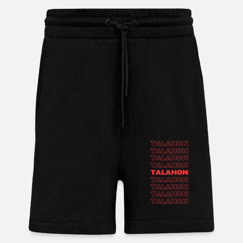 Talahon - Shorts - made by SPREAD - SOLID BLACK