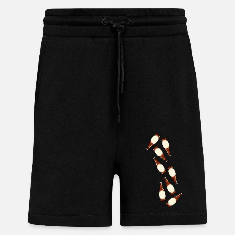 Bierflasche Bier - Shorts - made by SPREAD - SOLID BLACK