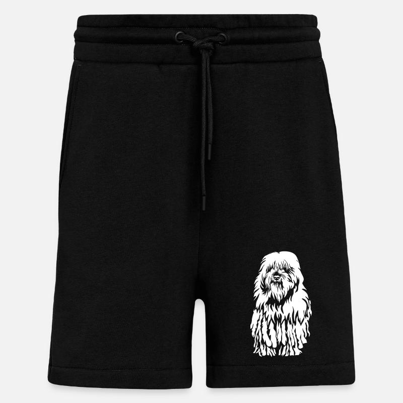 Bergamasker "Black Edition" - Shorts - made by SPREAD - SOLID BLACK