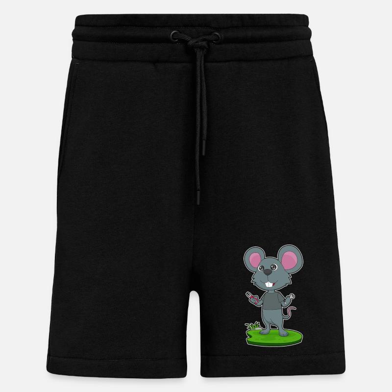 Pince Mouse Craftsman - Short bio décontracté fabriqué en UE - SOLID BLACK