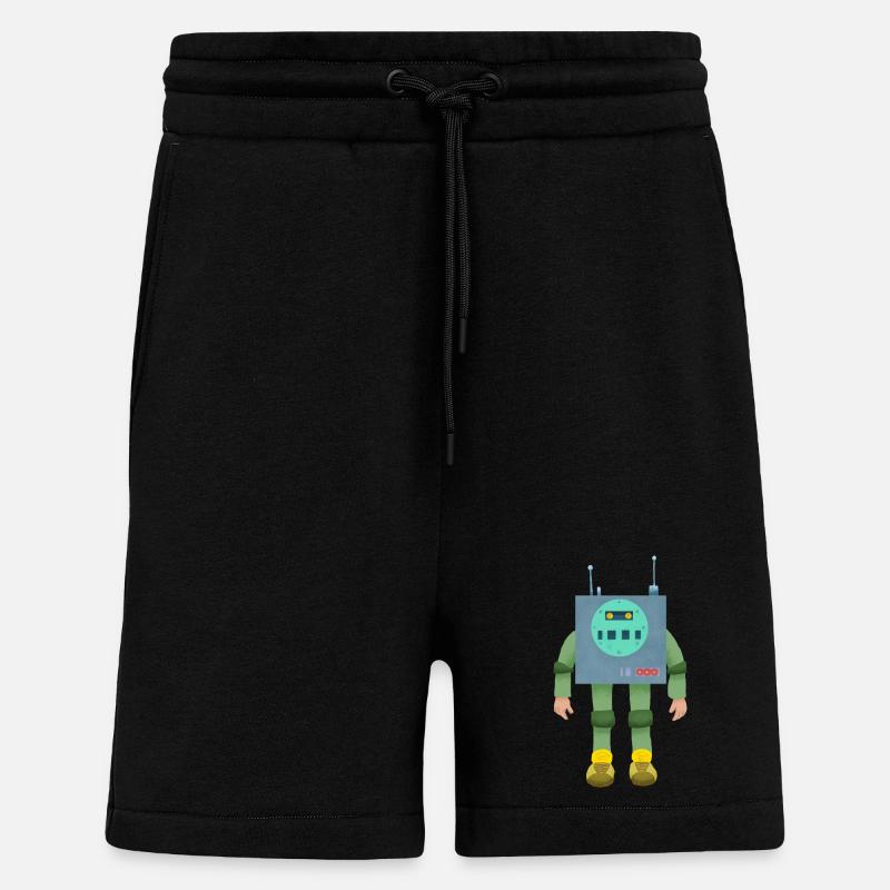 Robo-Junge - Shorts - made by SPREAD - SOLID BLACK