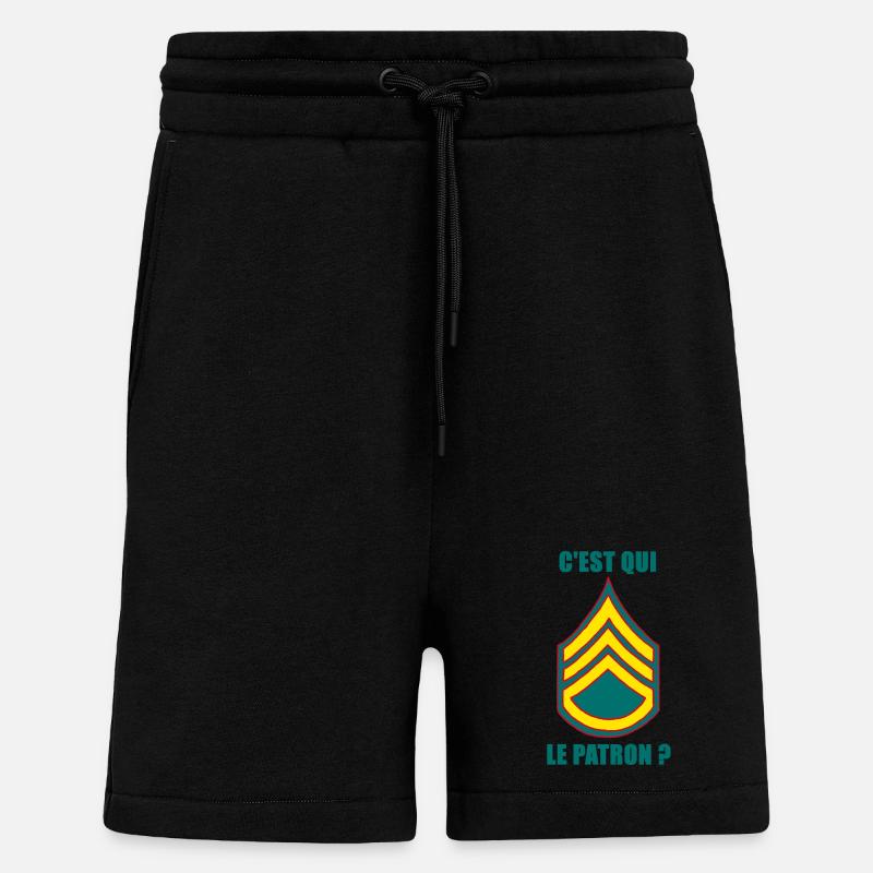 Wer ist der ? - Shorts - made by SPREAD - SOLID BLACK