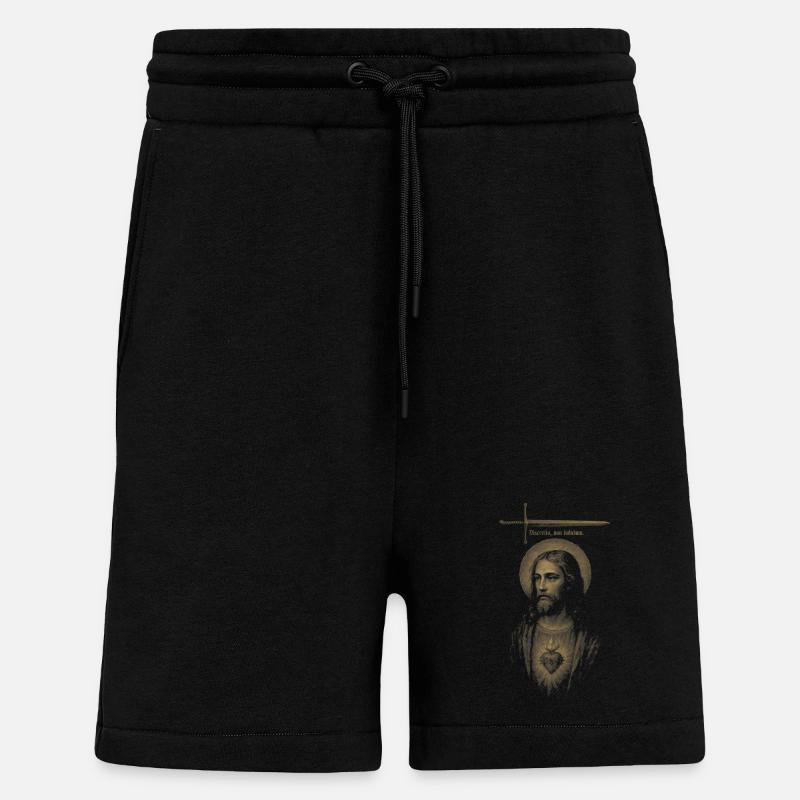 Unterscheidung, nicht Urteil. - Shorts - made by SPREAD - SOLID BLACK