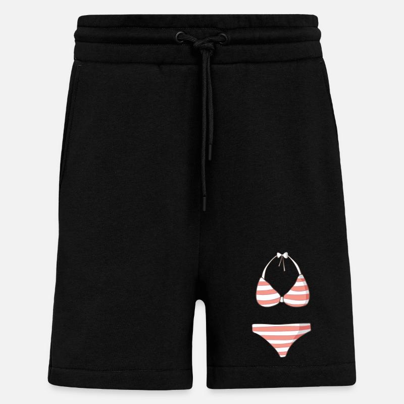 Bikini - Short bio décontracté fabriqué en UE - SOLID BLACK