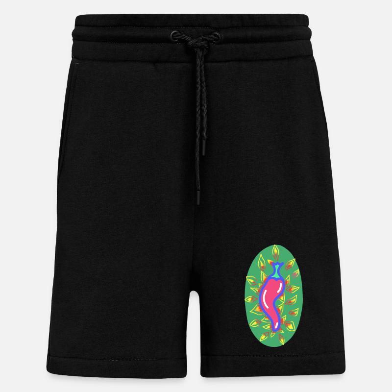 Feurige Chilischote - Shorts - made by SPREAD - SOLID BLACK