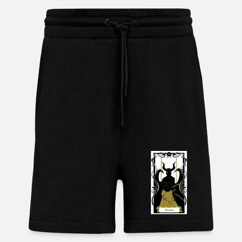 Devil - Shorts - made by SPREAD - SOLID BLACK