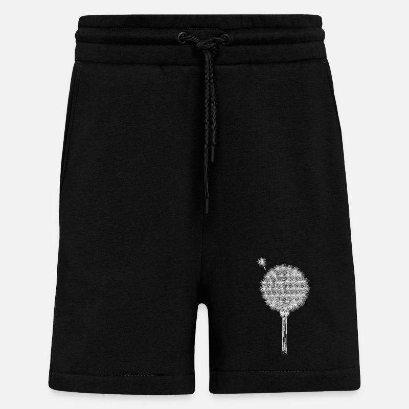 Pusteblume - Shorts - made by SPREAD - SOLID BLACK