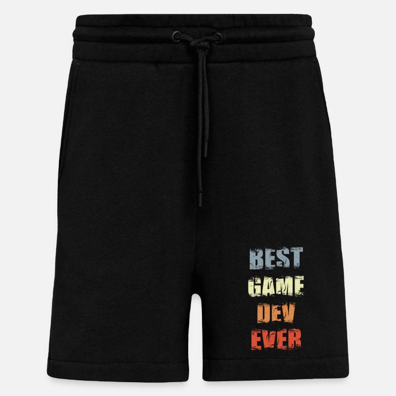Motivation game development - Shorts - made by SPREAD - SOLID BLACK