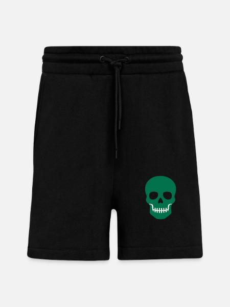 Skull: Symbol of eternity - Shorts - made by SPREAD - SOLID BLACK