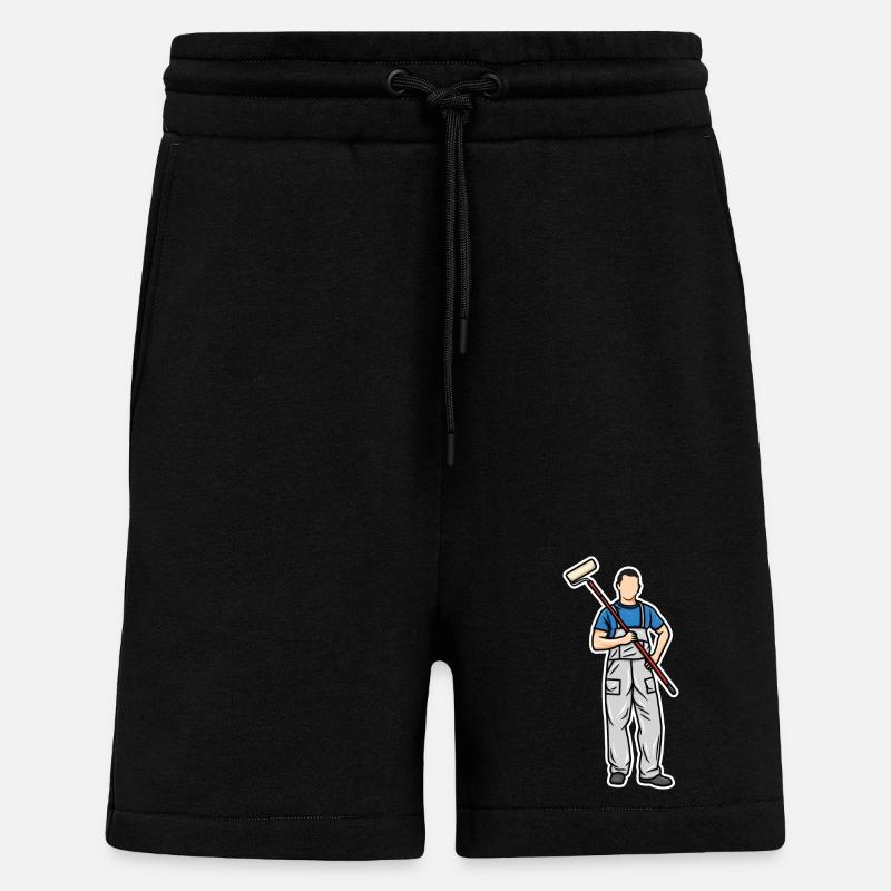 Kleiner Maler - Shorts - made by SPREAD - SOLID BLACK