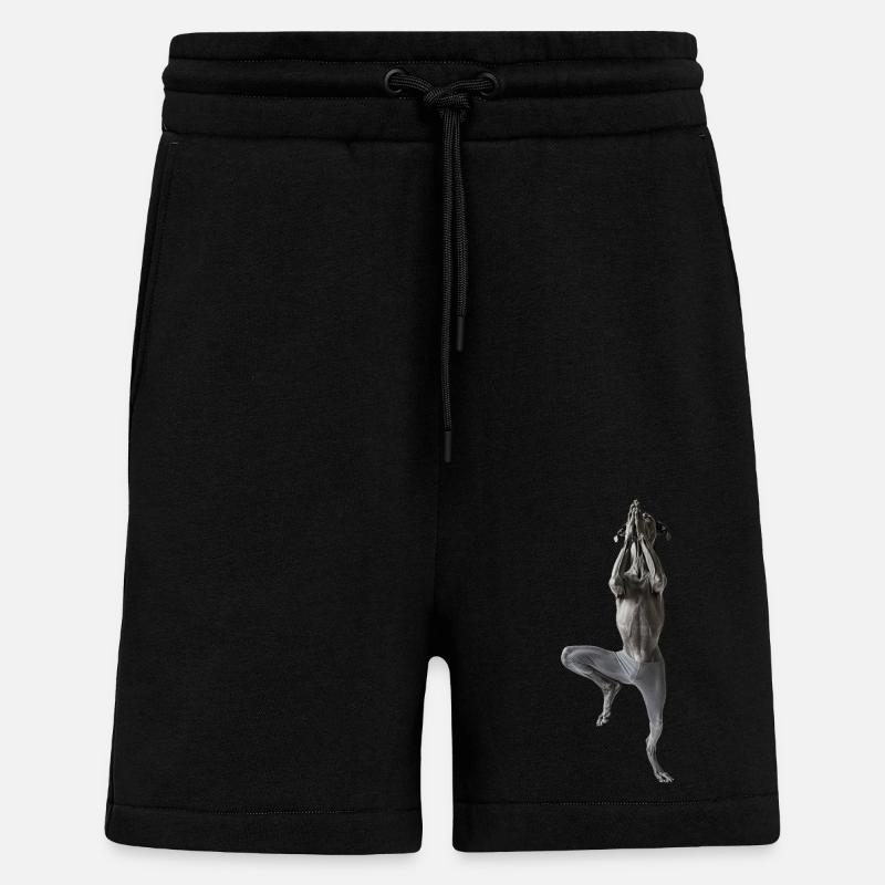 Deutsche Dogge - Shorts - made by SPREAD - SOLID BLACK