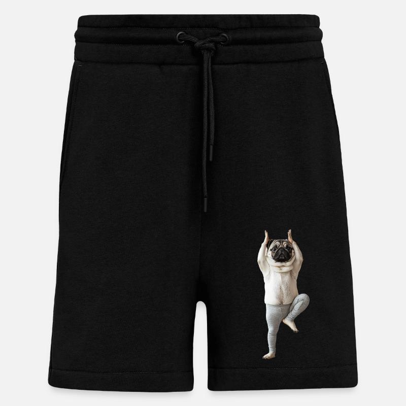 Mops - Shorts - made by SPREAD - SOLID BLACK