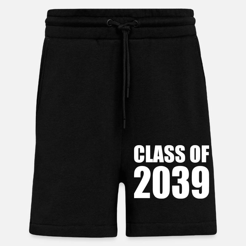Class of 2039 - Short bio décontracté fabriqué en UE - SOLID BLACK