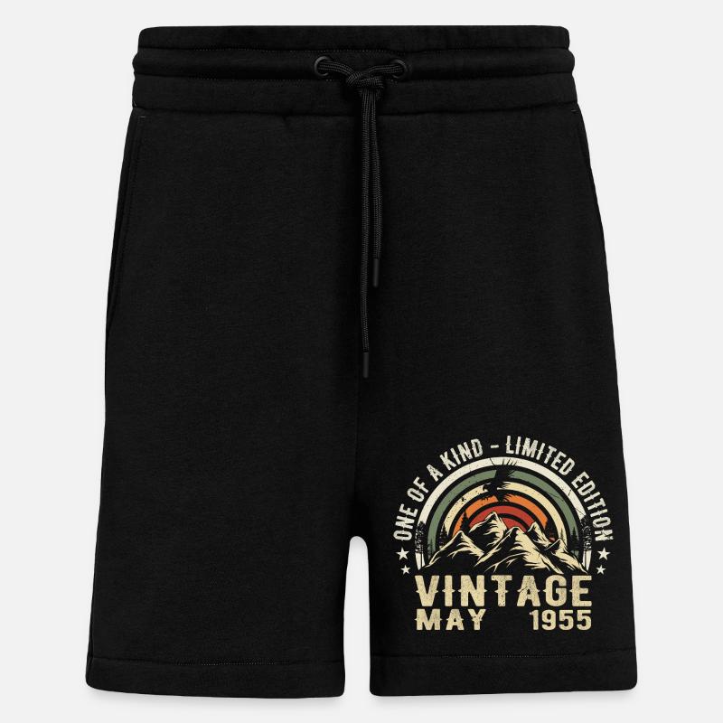 Mai 1955 - Mai 1955 - Shorts - made by SPREAD - SOLID BLACK
