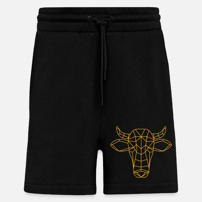 Kuh - Shorts - made by SPREAD - SOLID BLACK