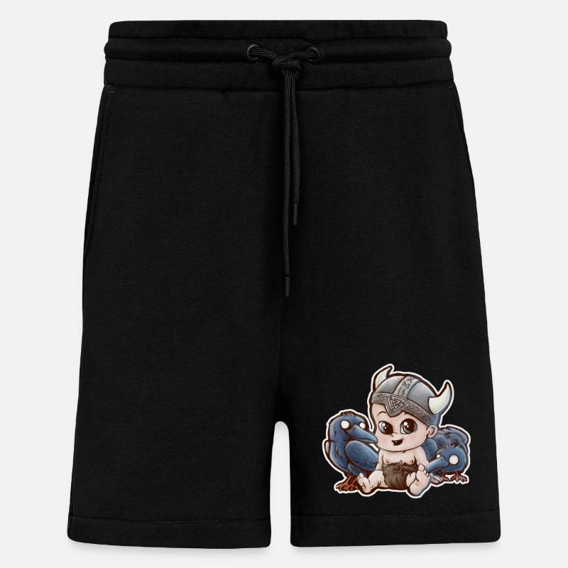 Odin Wikinger Baby - Shorts - made by SPREAD - SOLID BLACK