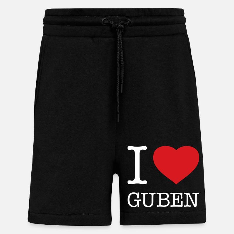 J’ADORE GUBEN - Short bio décontracté fabriqué en UE - SOLID BLACK