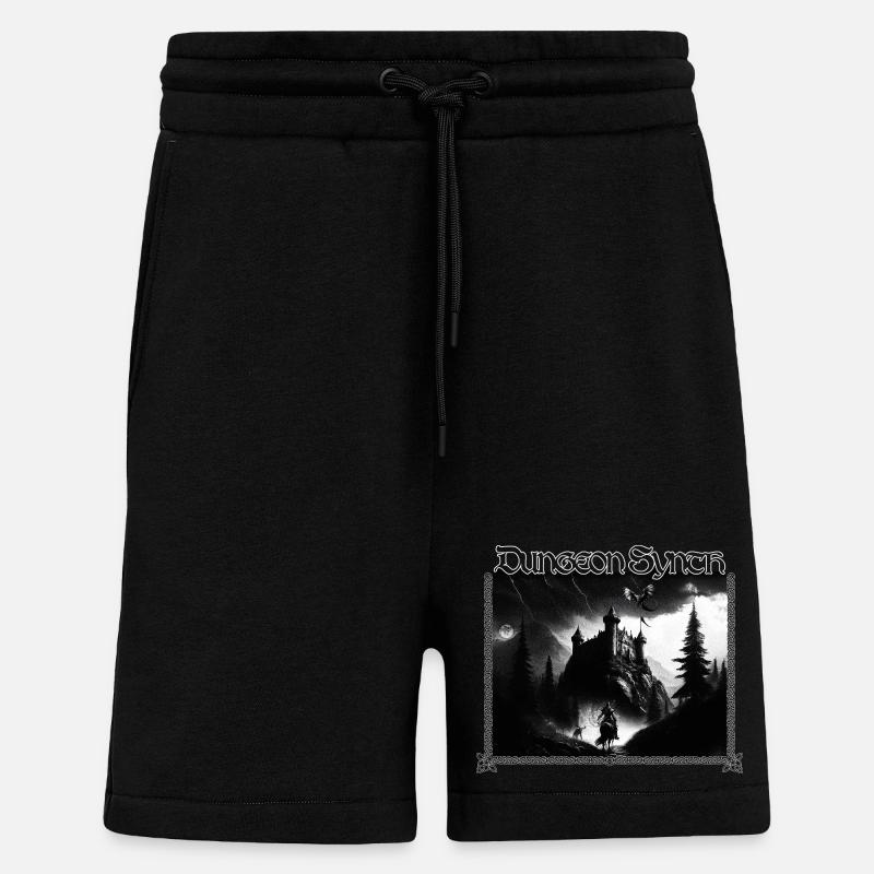 Dungeon Synth - Shorts - made by SPREAD - SOLID BLACK