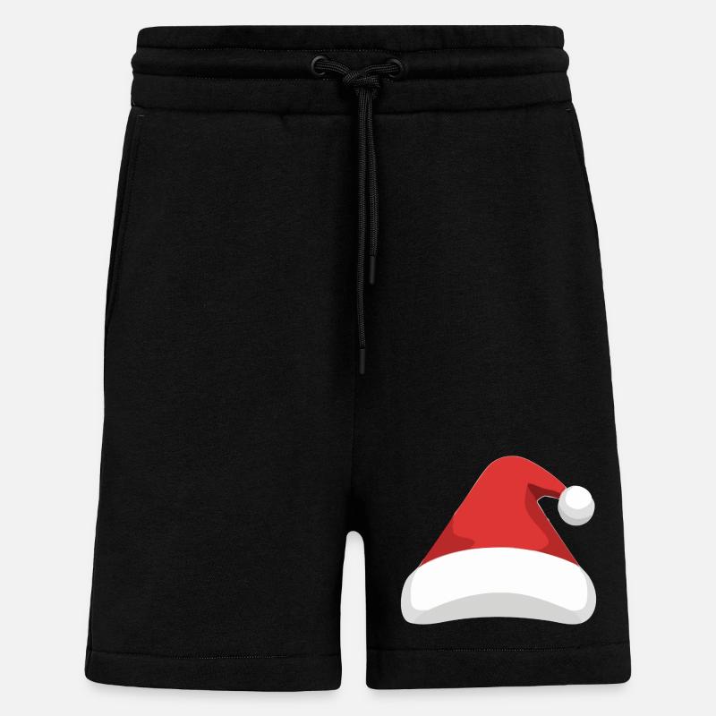 Elfenhut, Weihnachtsmannhut, Hut - Shorts - made by SPREAD - SOLID BLACK