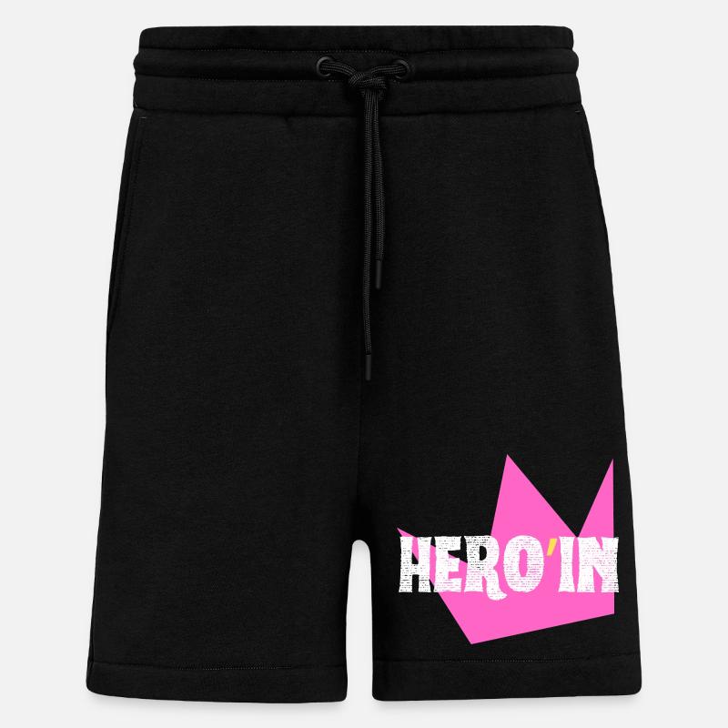 Heldin - Shorts - made by SPREAD - SOLID BLACK