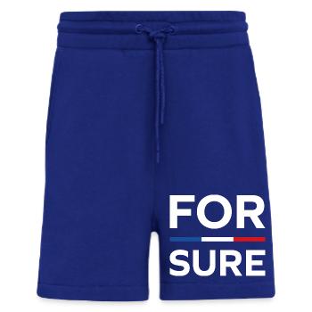 macron For sure - Short bio décontracté fabriqué en UE - Iconic Blue - Devant