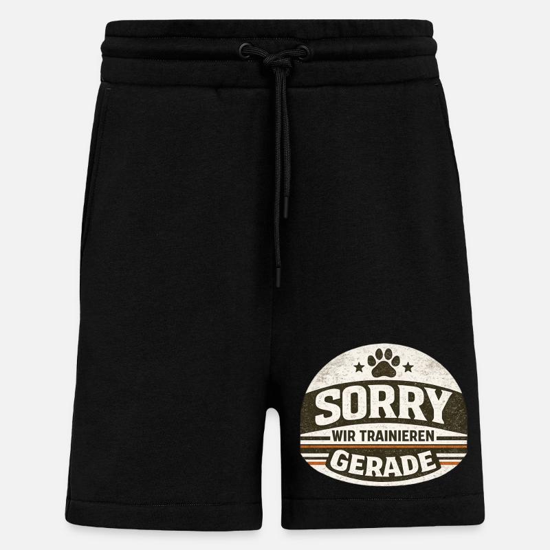 Sorry wir Trainieren gerade - Shorts - made by SPREAD - SOLID BLACK