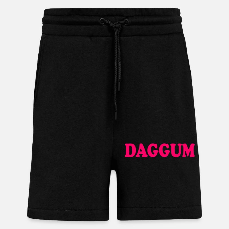 Daggum - Short bio décontracté fabriqué en UE - SOLID BLACK