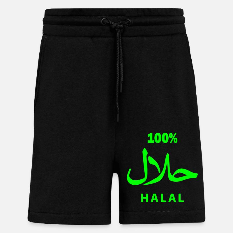 Halal - Shorts - made by SPREAD - SOLID BLACK