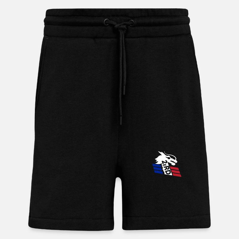 T-shirt 2eRD - Short bio décontracté fabriqué en UE - SOLID BLACK