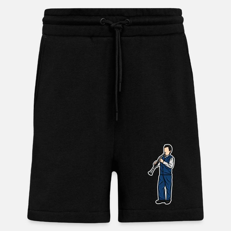 Kleiner Klarinettist - Shorts - made by SPREAD - SOLID BLACK