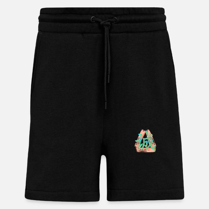 ehrlichkeit e 4 - Shorts - made by SPREAD - SOLID BLACK