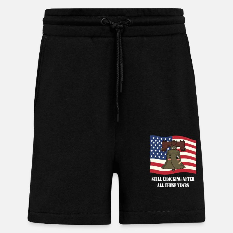 Freiheitsglocke - Shorts - made by SPREAD - SOLID BLACK