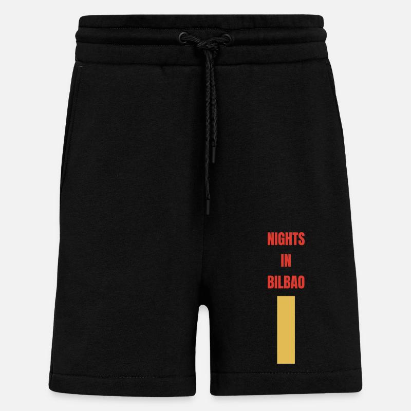 Nächte in Bilbao - Shorts - made by SPREAD - SOLID BLACK