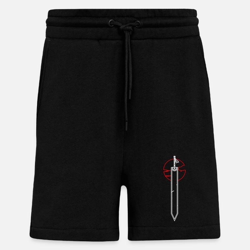 Dragonslayer - Shorts - made by SPREAD - SOLID BLACK