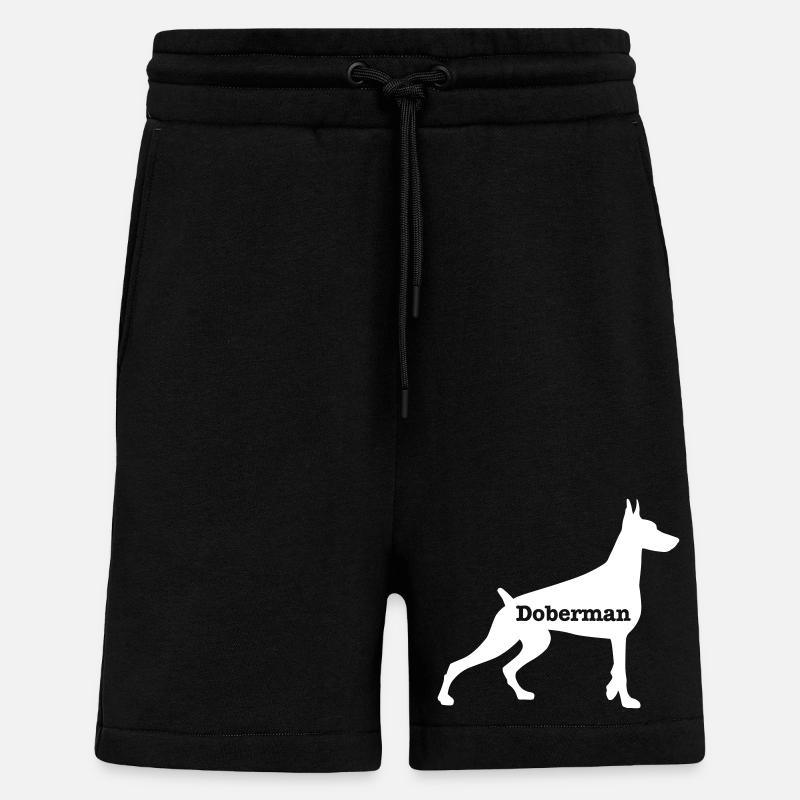 Dobermann - Shorts - made by SPREAD - SOLID BLACK