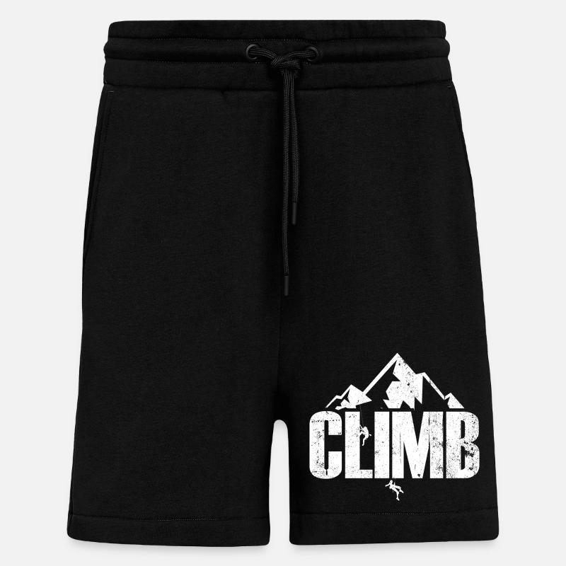 Klettern - Shorts - made by SPREAD - SOLID BLACK