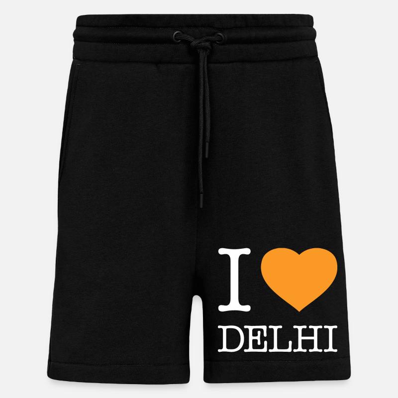 J’ADORE DELHI - Short bio décontracté fabriqué en UE - SOLID BLACK