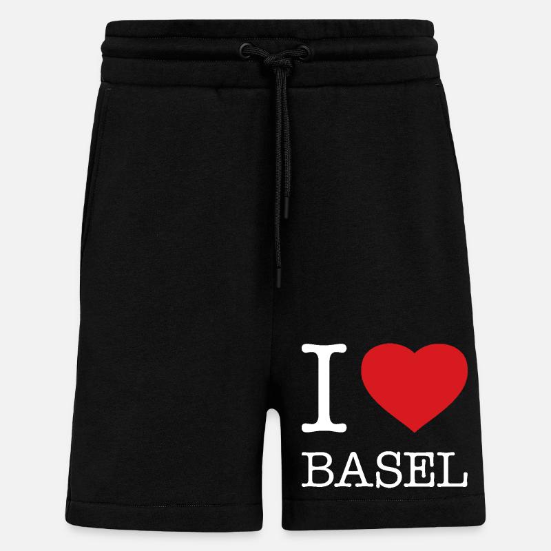 J’ADORE BÂLE - Short bio décontracté fabriqué en UE - SOLID BLACK