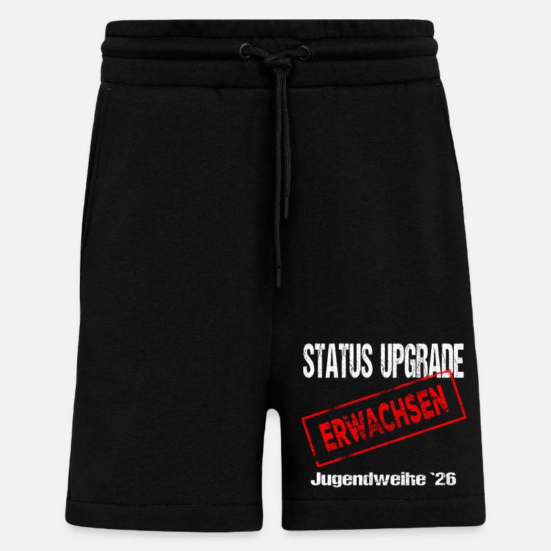 Jugendweihe - Jugendweihe 2026 - Shorts - made by SPREAD - SOLID BLACK