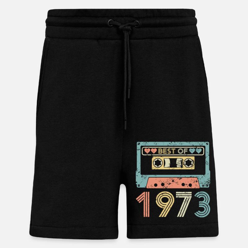 Das Beste von 1973 - Shorts - made by SPREAD - SOLID BLACK