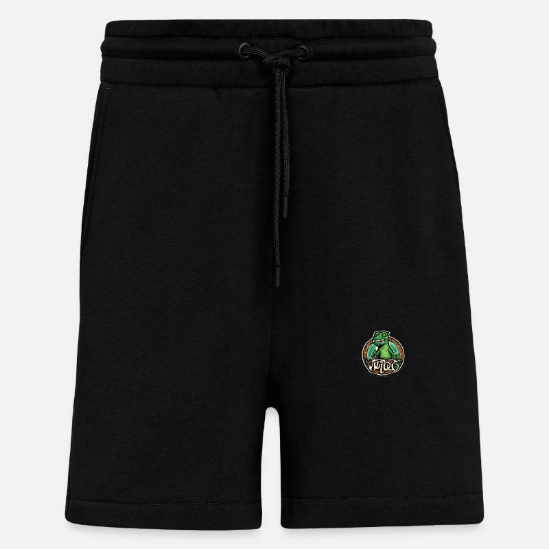 Wilder Gekko - Shorts - made by SPREAD - SOLID BLACK