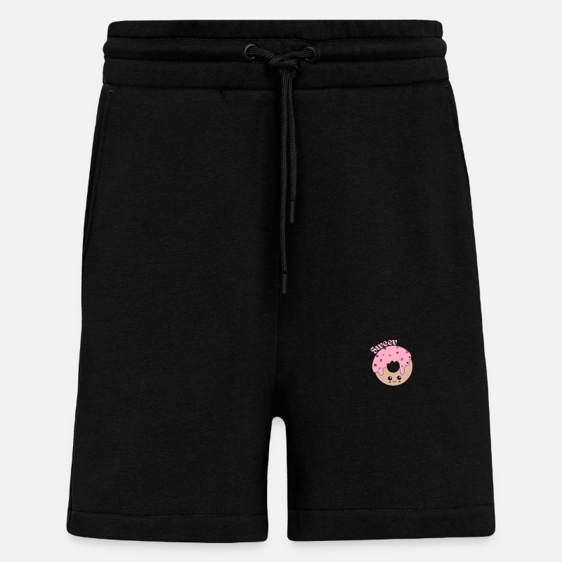 Donut - Shorts - made by SPREAD - SOLID BLACK