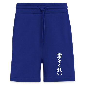 Give Me Sake Funny Japanese Liquor and Beer Lover - Short bio décontracté fabriqué en UE - Iconic Blue - Devant