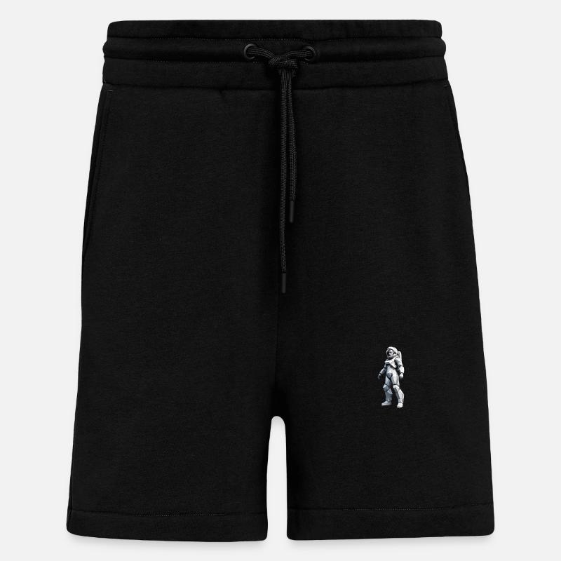 Astronaut - Profession Design Sticker - Shorts - made by SPREAD - SOLID BLACK
