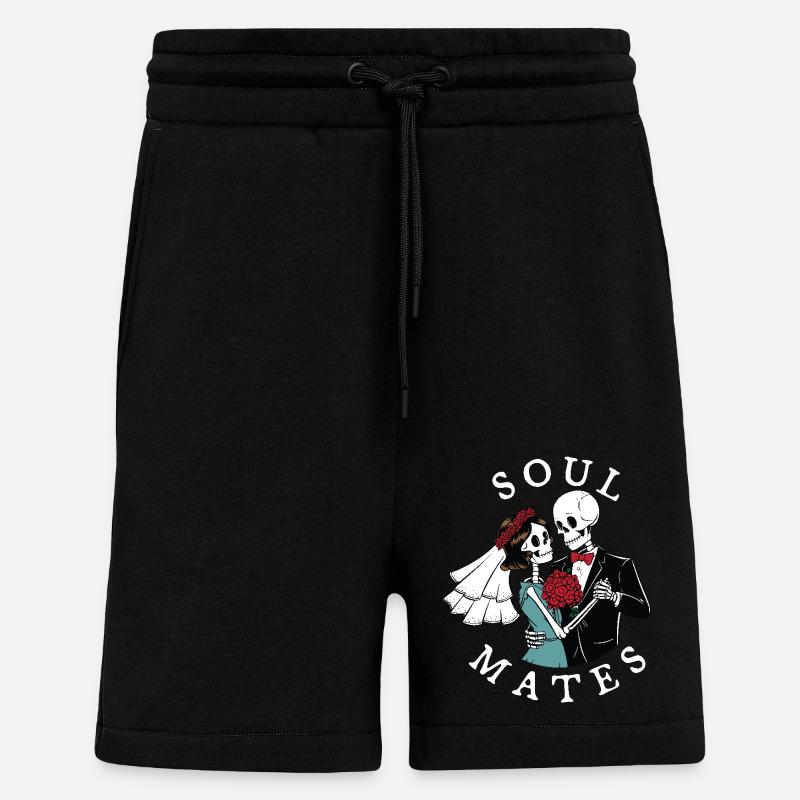 Seelenfreunde - Shorts - made by SPREAD - SOLID BLACK