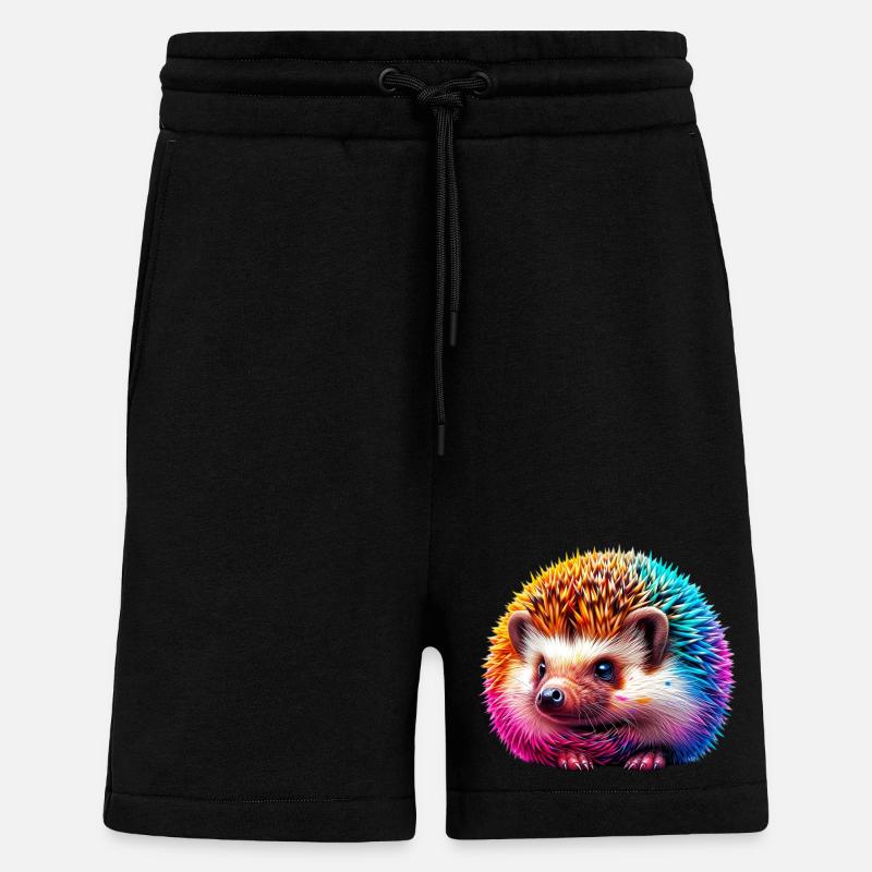 Hedgehog - Shorts - made by SPREAD - SOLID BLACK
