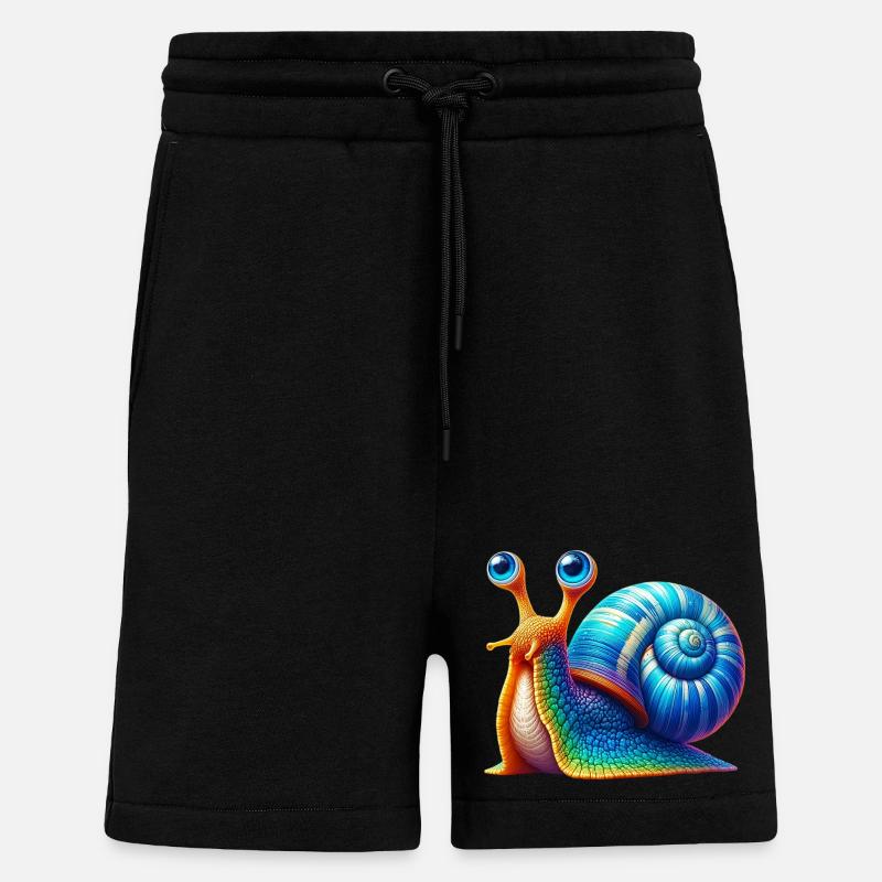 Schnecke - Shorts - made by SPREAD - SOLID BLACK