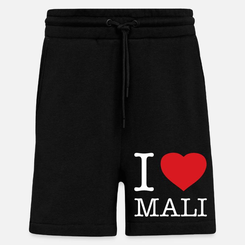 J’ADORE MALI - Short bio décontracté fabriqué en UE - SOLID BLACK