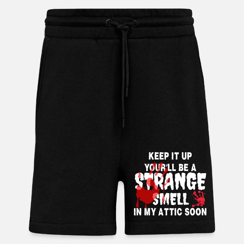 Dachboden Echos Rote Hand - Shorts - made by SPREAD - SOLID BLACK